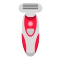 Women razor shaver icon isolated on white background. Vector illustration. Female razor isolated on white background