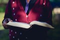 Women reading the Holy Bible Royalty Free Stock Photo