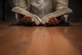 Women reading the Holy Bible. Royalty Free Stock Photo