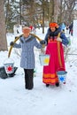 Women with rockers carrying buckets of water