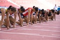 Women's 100 Meters Race