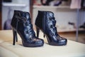 Women's Autumn boots, stylish Italian shoes