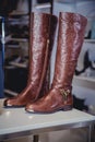 Women's Autumn boots, stylish Italian shoes