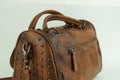 Women`s bag made of genuine leather