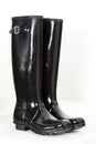 women& x27;s black rubber boots
