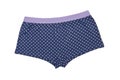 Women's boxer briefs. Isolated.