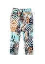 Women`s Capri Pants with Abstract Jungle and Animal Prints