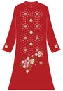 Women`s clothing large and small jasmine circular