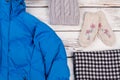 Women`s clothing for winter season Royalty Free Stock Photo