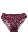 Women`s cotton and lace underpants, underwear isolated on a white background Royalty Free Stock Photo