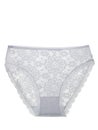 Women`s cotton and lace underpants, underwear isolated on a white background Royalty Free Stock Photo