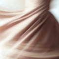 Women\'s dress in motion. Folds on a dancing girl\'s dress. Abstract blurred background Royalty Free Stock Photo