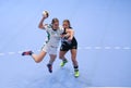 Women's EHF Champions League - CSM BUCHAREST vs GYORI AUDI ETO KC Royalty Free Stock Photo