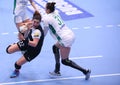 Women's EHF Champions League - CSM BUCHAREST vs GYORI AUDI ETO KC Royalty Free Stock Photo