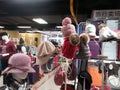 Women`s fashion hats, sold in supermarkets