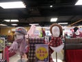 Women`s fashion hats, sold in supermarkets