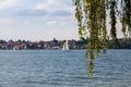 Women`s Island Fraueninsel, Chiemsee Lake, Bavaria Royalty Free Stock Photo