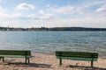 Women`s Island Fraueninsel, Chiemsee Lake, Bavaria Royalty Free Stock Photo