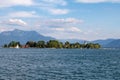 Women`s Island Fraueninsel, Chiemsee Lake, Bavaria Royalty Free Stock Photo