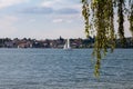 Women`s Island Fraueninsel, Chiemsee Lake, Bavaria Royalty Free Stock Photo