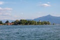 Women`s Island Fraueninsel, Chiemsee Lake, Bavaria Royalty Free Stock Photo