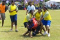 Women's Kabaddi Action