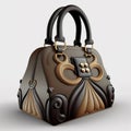 women\'s large leather bag design accessory.