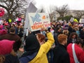 Women`s March, Collective Power Trumps Him, Protesters Rally Against President Donald Trump, Washington, DC, USA