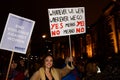 Women's only march in London Reclaim the Night 2014 Royalty Free Stock Photo