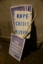 Women's only march in London Reclaim the Night 2014