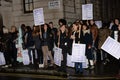 Women's only march in London Reclaim the Night 2014