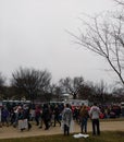 Women`s March, Protest Crowds on Madison Drive NW, Signs and Posters, Washington, DC, USA