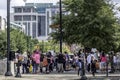 2021 Women`s March protest MGM