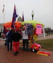 Women`s March, Vendor at Union Station, Trump Souvenirs, Washington, DC, USA