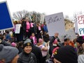 Women`s March on Washington, Protesters Rally Against President Donald Trump, Washington, DC, USA