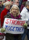 Women`s March on Washington Royalty Free Stock Photo