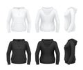 Women`s pullover hoodie with pockets