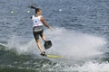 Women's Shortboard Action - Marion Aynaud Royalty Free Stock Photo