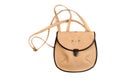 Women's small leather handbag.