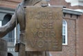 Women`s Suffrage Statue