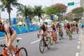 Women`s triathlon at Rio2016 Royalty Free Stock Photo