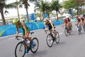 Women`s triathlon at Rio2016 Royalty Free Stock Photo