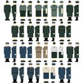 Women's uniforms Interior Ministry troops