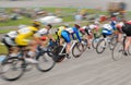 Women's Velodrome Cycling - Motion Blur