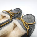 Women`s winter boots on fur. Shoes ugg