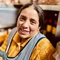 A women from Sacred Valley, Urubamba, Peru