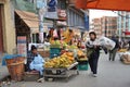 Women selling on the street of La Paz