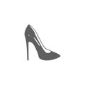 Women shoes icon,sing,illustration Royalty Free Stock Photo