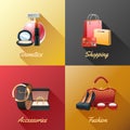 Women Shopping Design Concept Royalty Free Stock Photo