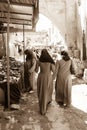 Women shopping at the Souk. Ouarzazate. Morocco